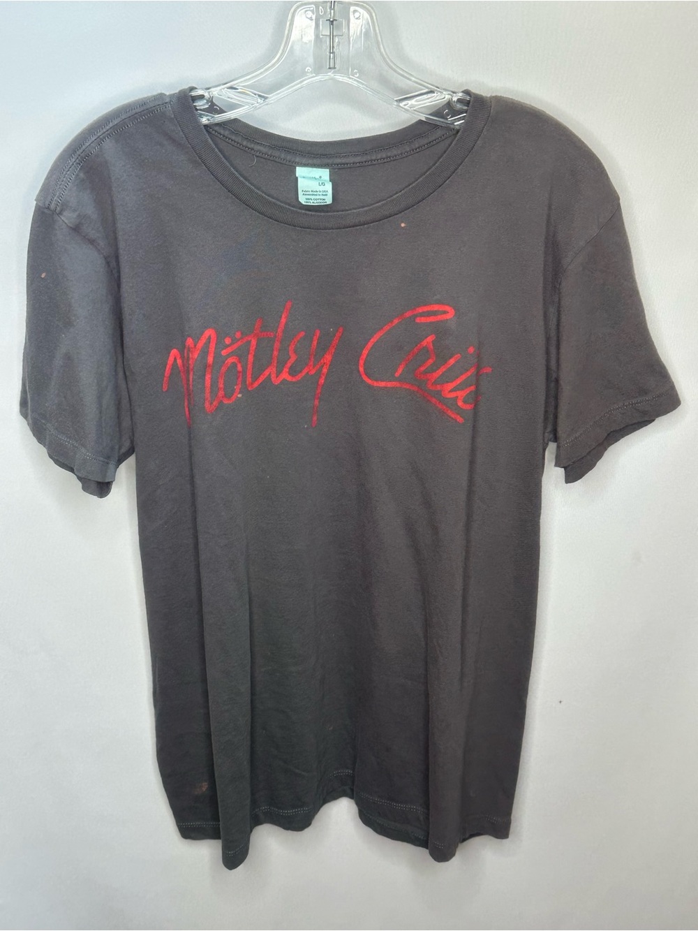 Vintage Mötley Crüe Graphic T-Shirt – Pacific – Made in USA – LG